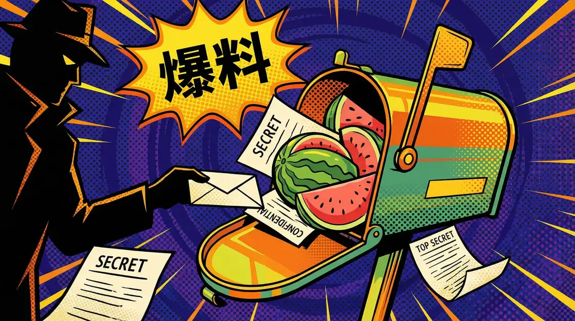 暗网吃瓜 匿名爆料通道漫画插图